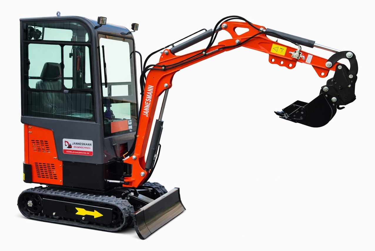QW10 – 1,0 Tonnen Minibagger Bild 2