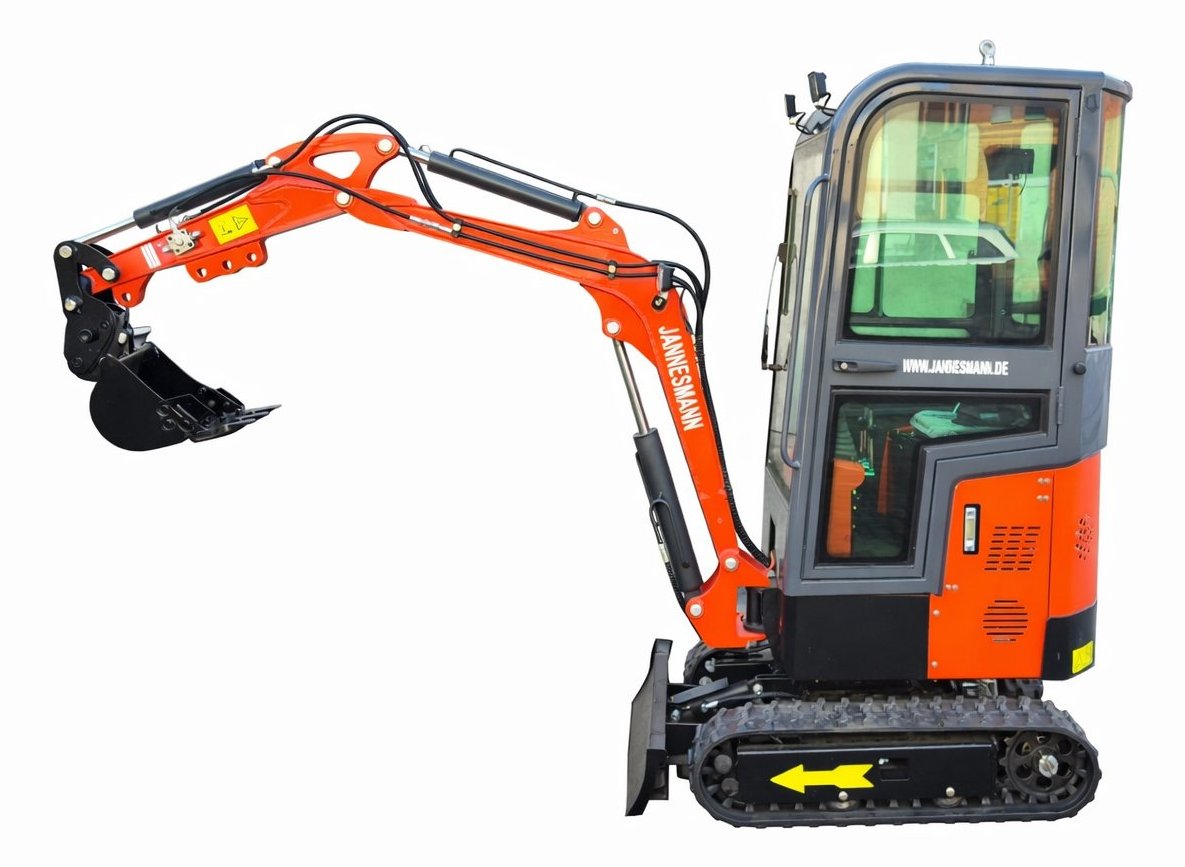 QW10 – 1,0 Tonnen Minibagger Bild 13