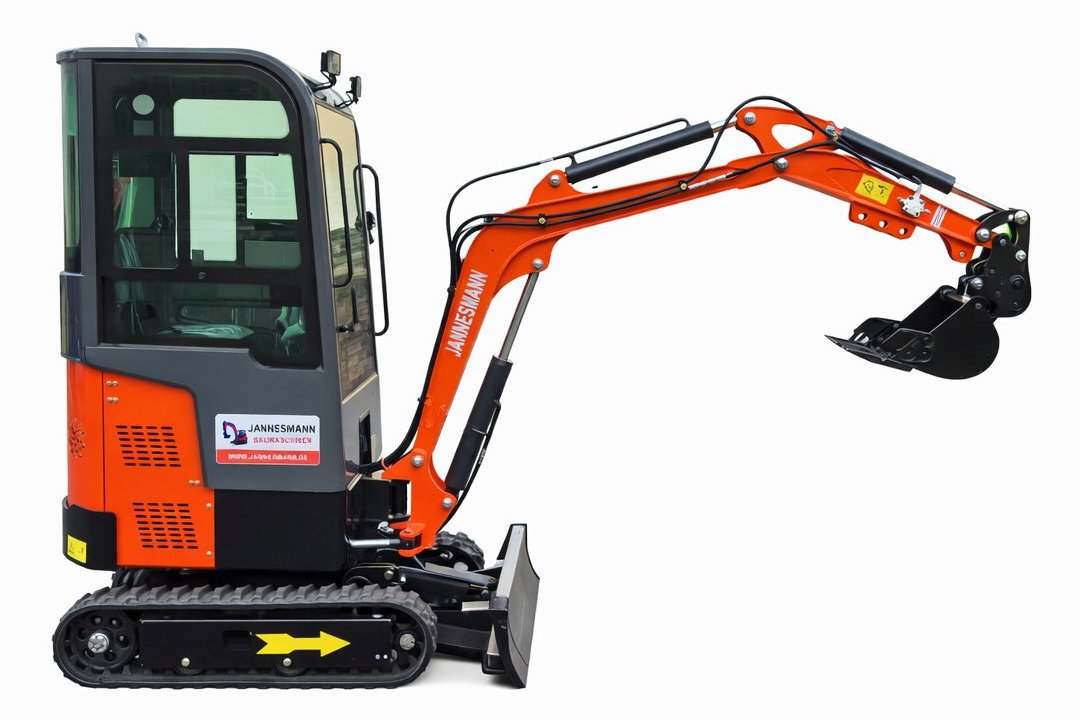 QW10 – 1,0 Tonnen Minibagger Bild 3