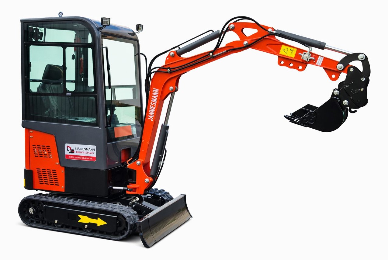 QW10 – 1,0 Tonnen Minibagger Bild 4