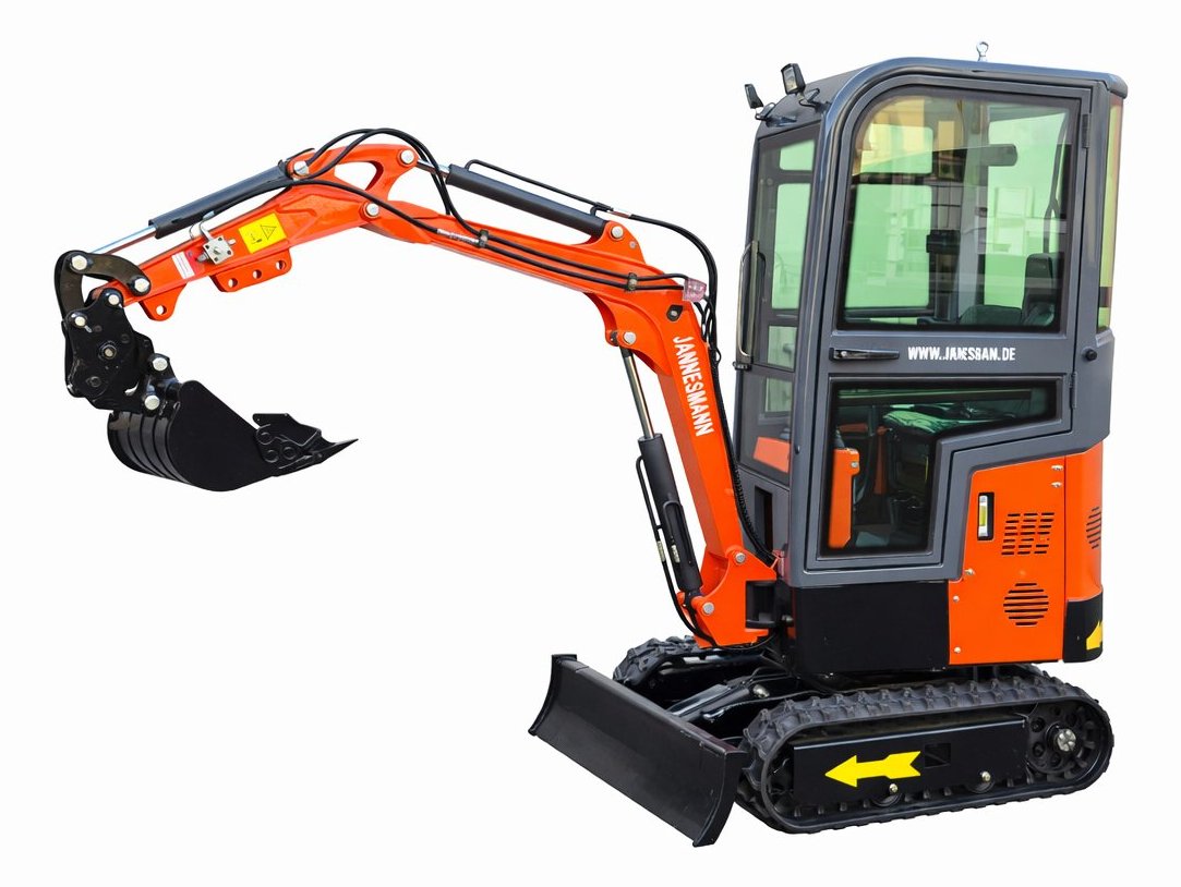 QW10 – 1,0 Tonnen Minibagger Bild 8