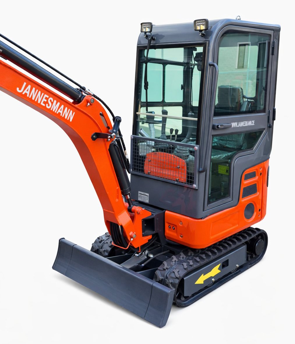 QW12 – 1,2 Tonnen Minibagger Bild 2