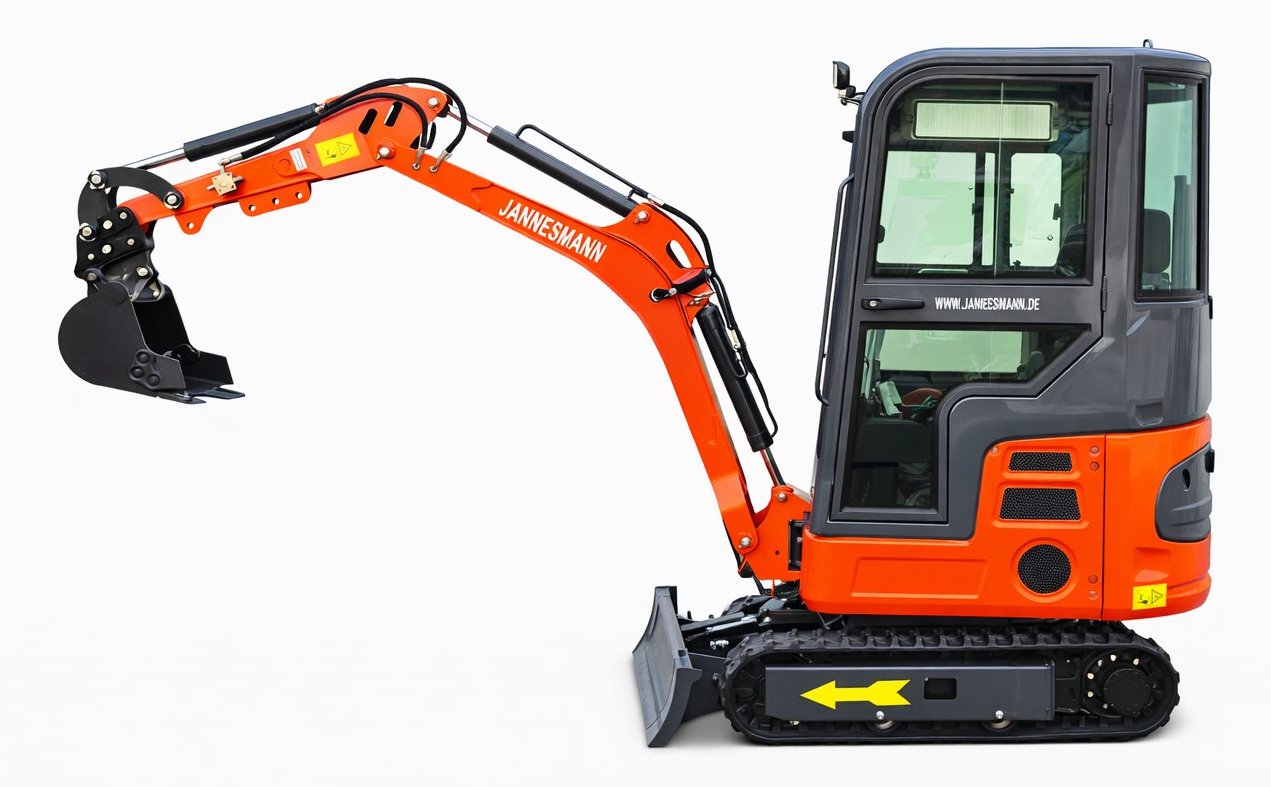 QW12 – 1,2 Tonnen Minibagger Bild 14