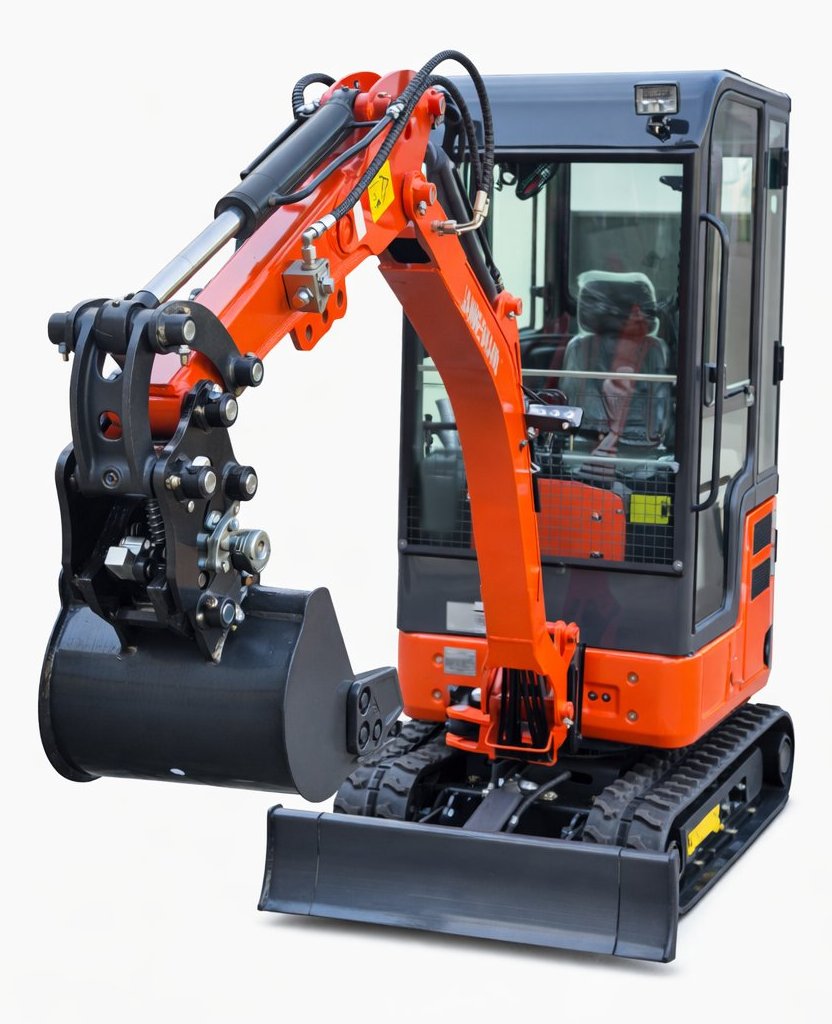 QW12 – 1,2 Tonnen Minibagger Bild 6