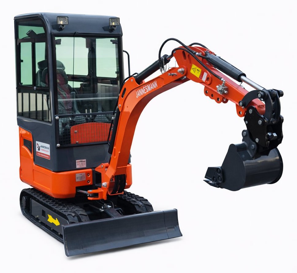 QW12S – 1,2 Tonnen Minibagger Bild 11