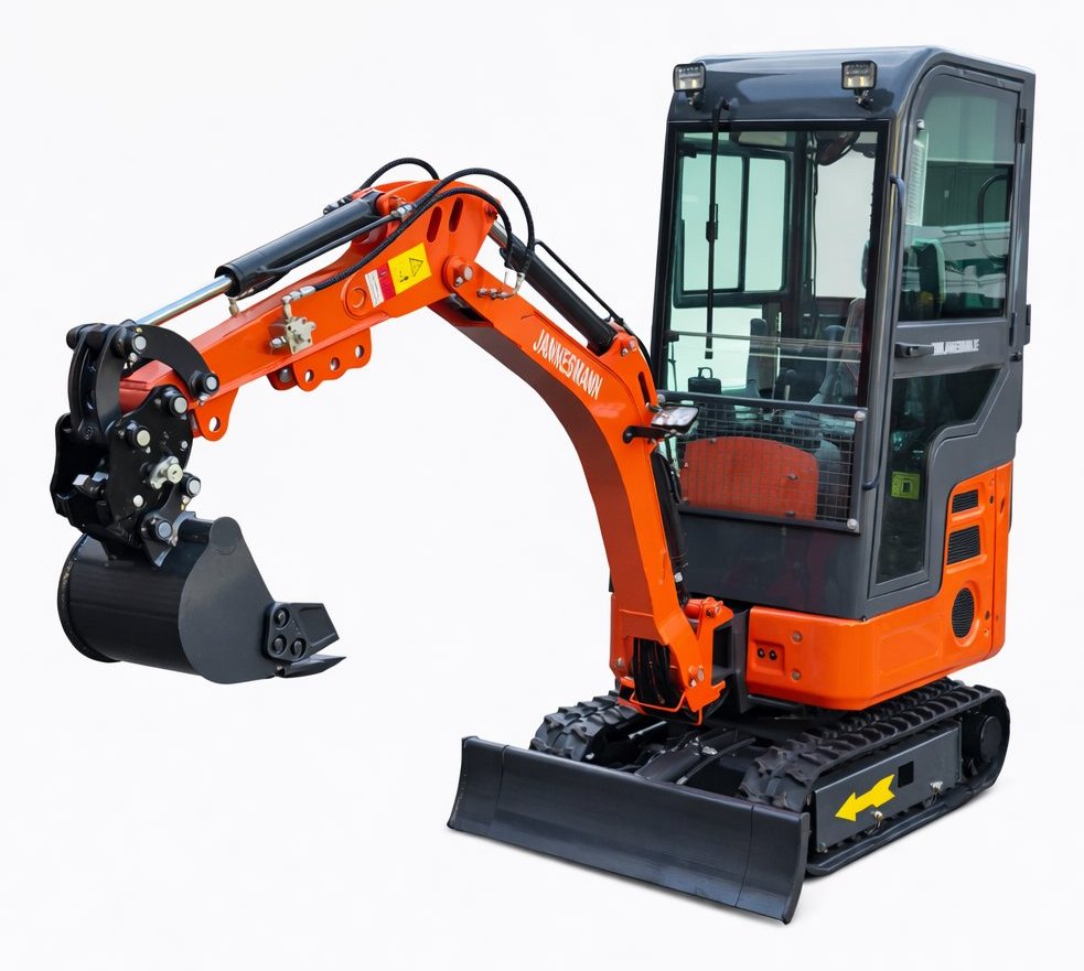 QW12S – 1,2 Tonnen Minibagger Bild 15