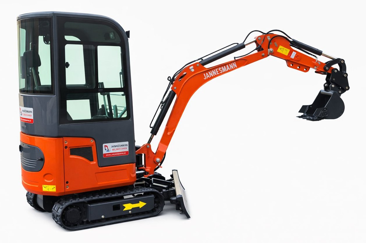 QW13 – 1,3 Tonnen Minibagger Bild 8