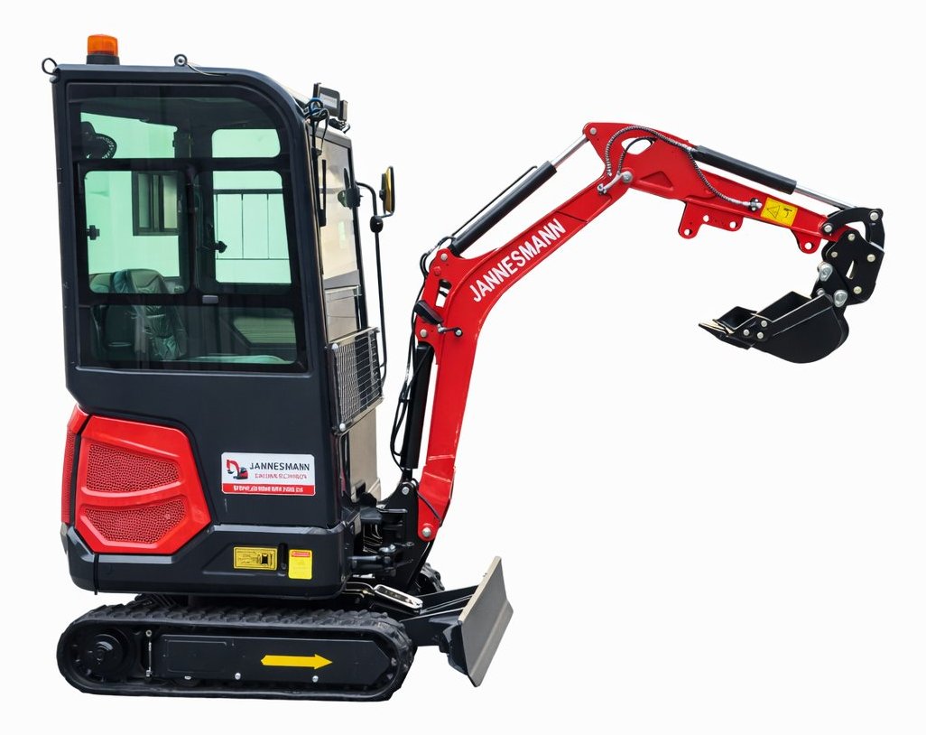QW15 – 1,5 Tonnen Minibagger Bild 5