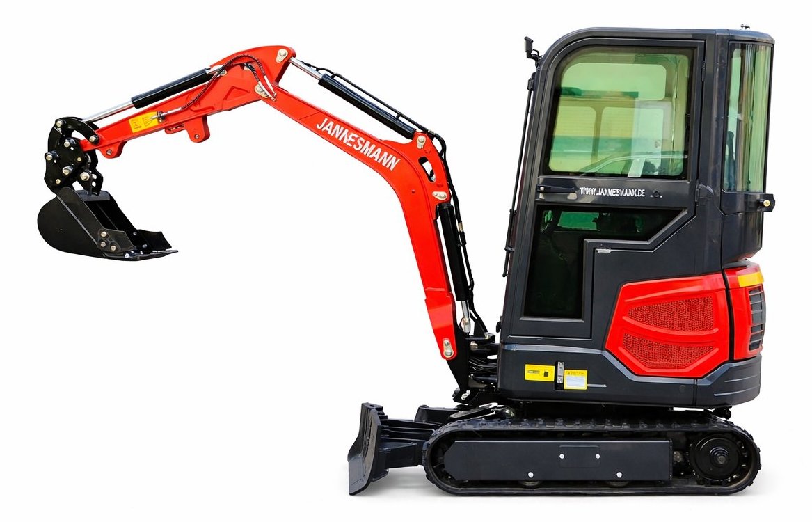 QW15 – 1,5 Tonnen Minibagger Bild 9