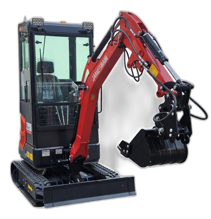 QW18 – 1,8 Tonnen Minibagger Bild 3