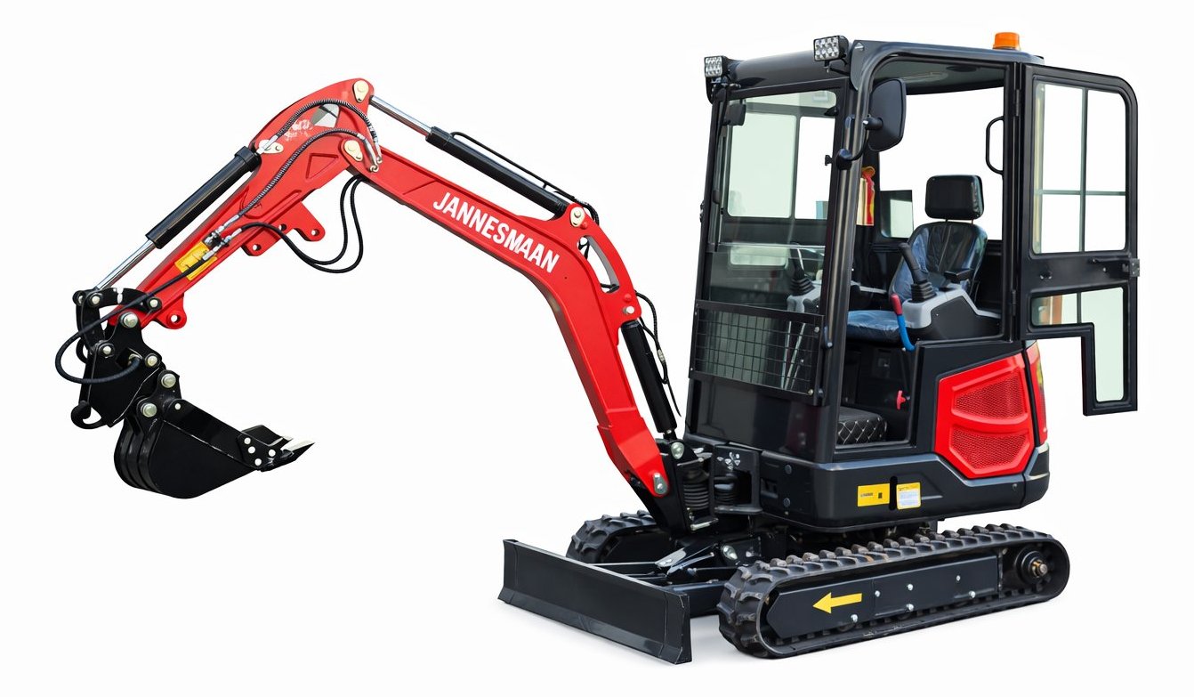 QW22 – 2,2 Tonnen Minibagger Bild 2