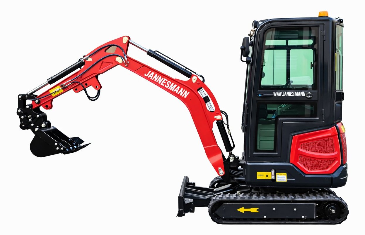QW22 – 2,2 Tonnen Minibagger Bild 3